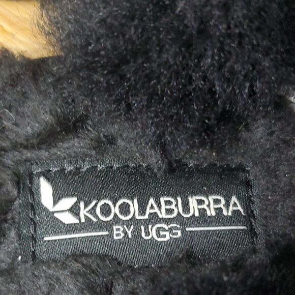 Koolaburra bu UGG Women's Milo Slipper Black Size 6 NWOT - Picture 2 of 8